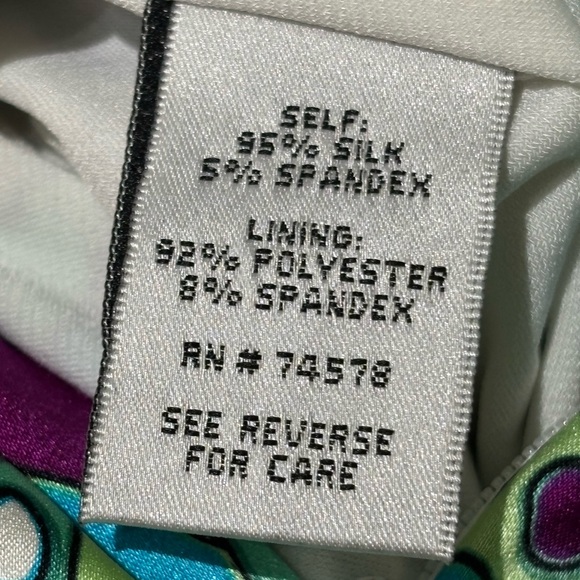 Cache Silk Dress Size 4 - Picture 8 of 9